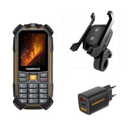 Hammer Boost LTE 2 + Soporte+ Cargador USB-A/-C