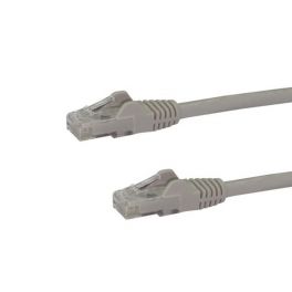 Cavo di rete CAT 6 - Cavo Patch Ethernet RJ45 UTP grigio da 1m antigroviglio