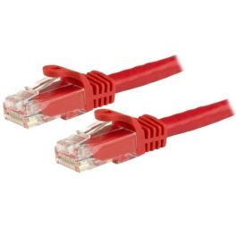 Cavo di rete CAT 6 - Cavo Patch Ethernet RJ45 UTP rosso da 1m antigroviglio