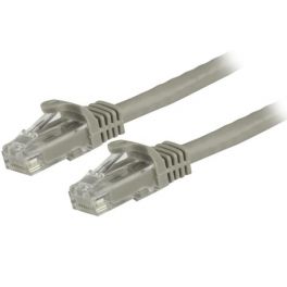 Cable de 0,5m Gris de Red Gigabit Cat6 Ethernet RJ45 sin Enganche - Snagless
