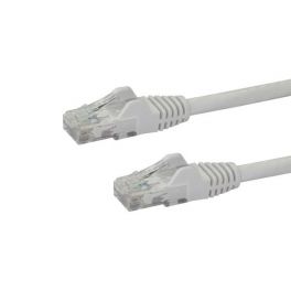 Cavo di Rete Bianco Cat6 UTP Ethernet Gigabit RJ45 Antigroviglio - 50cm