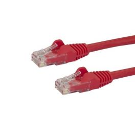 Cavo di rete CAT 6 - Cavo Patch Ethernet RJ45 UTP rosso da 7m antigroviglio
