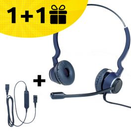 Un auricular Cleyver, un cable USB de regalo