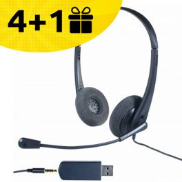 4 auriculares Cleyver, el 5º de regalo