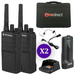 Pack 2 Motorola XT420 + 2 Kit Bodyguard + 1 Maleta
