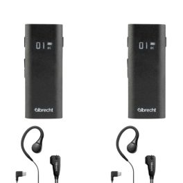 Pack 2 Albrecht Tectalk Biz + 2 auriculares PTT