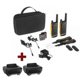 Pack Motorola TLKR T82 Extreme + 2 bases cargadores