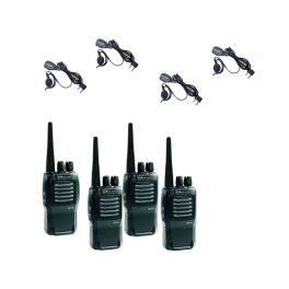 Pack cuarteto Midland G11 Pro + 4 micrófonos BA21