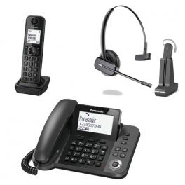 Panasonic KX-TGF310 + Plantronics C565