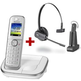 Panasonic KX-TGJ310 Blanco + Plantronics C565