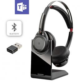 Plantronics Voyager Focus MS con base