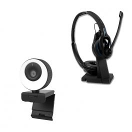 EPOS MB PRO 2 UC ML + Webcam de escritorio USB HD