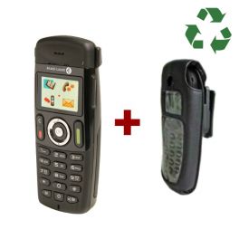 Alcatel DECT 400 reacondicionado + funda para Alcatel 300-400