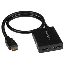 Sdoppiatore Splitter HDMI 4k @ 30hz 1x2 da 1 a 2 porte Alimentato con Adattatore o USB