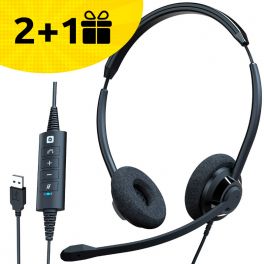 2 auriculares Cleyver, el 3º de regalo