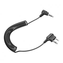 Cable doble jack Tufftalk para Midland