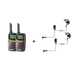 Pack CPS CP225 + 2 kit de auriculares BR1708