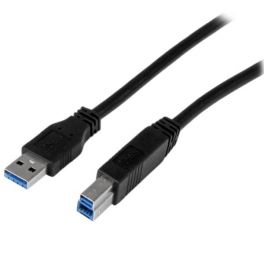 Cavo USB 3.0 SuperSpeed A a B certificato da 1 m - M/M