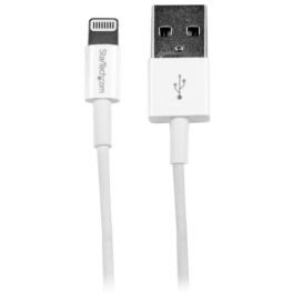 Cavo Connettore Lightning 8-pin Apple a USB di tipo Slim per iPhone / iPod / iPad da 1m - Bianco