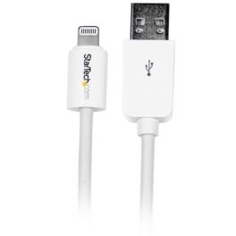 Cavo connettore lungo Lightning a 8 pin Apple a USB per iPhone / iPod / iPad bianco da 3 m