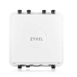 Zyxel WAX655E Punto de acceso inalámbrico 802.11ax 4x4 Outdoor Access Point con antenas externas.