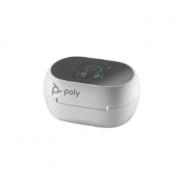 Estuche de carga blanco para Poly Voyager Free 60+ USB-A