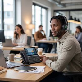 Pack Teléfono IP Yealink T88W + Auriculares Yealink WH68 Workstation UC