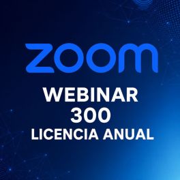 Zoom Webinar 300 Licence Annuelle