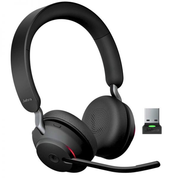 Jabra Evolve2 65 Stereo USB-A MS - Negro