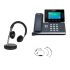Pack Yealink T54W + descolgador electrónico +Cleyver DECT2 USB Dúo