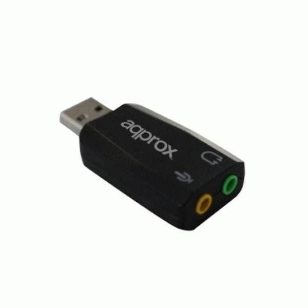 comunidad A menudo hablado Engreído Approx Adaptador Doble Jack a USB | Onedirect.es