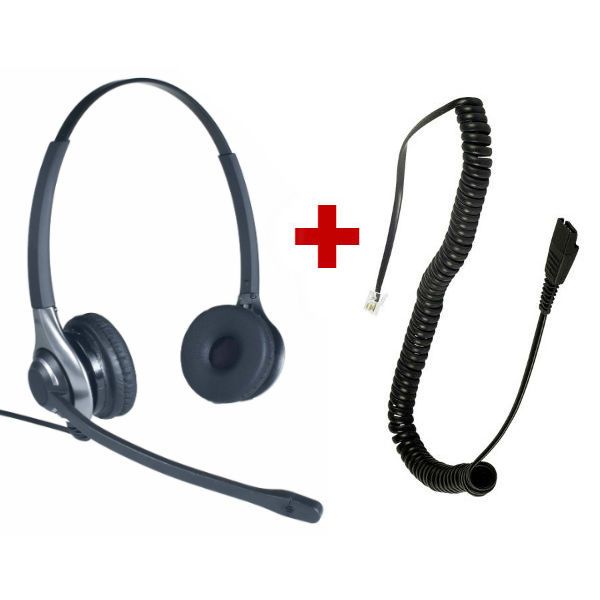 Pack OD HC 45 - Auriculares con cable para teléfono fijo - Onedirect