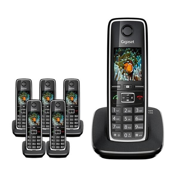 Gigaset C530 DUO Teléfono + supletorio inalámbrico con manos