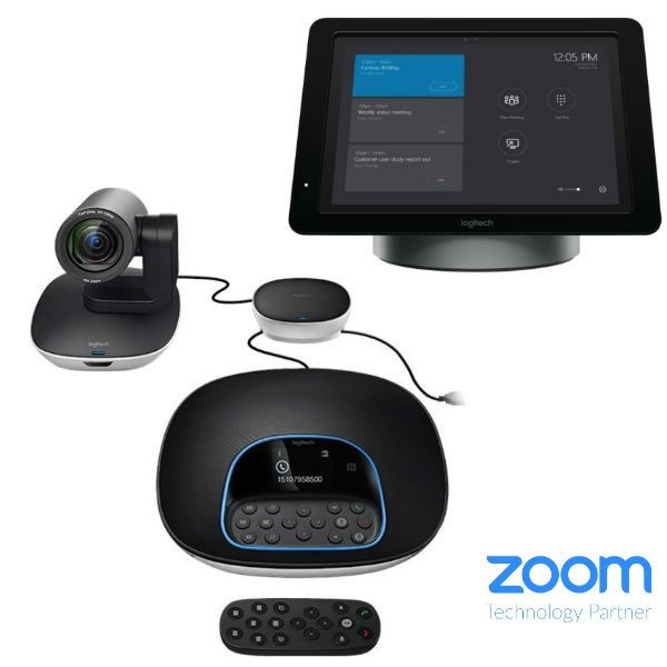 Sistema de videoconferencia Logitech GROUP - Salas medianas a grandes