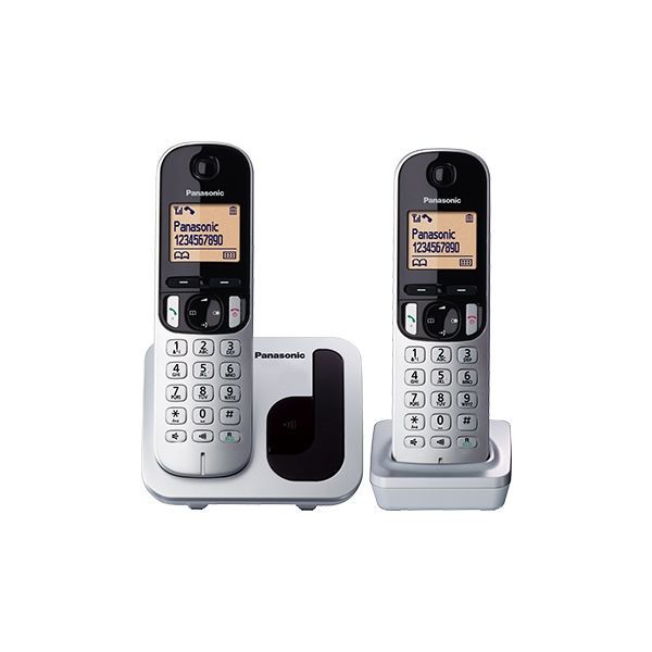 Pack 2 Teléfonos Inalámbricos con Pantalla LCD Alcatel®