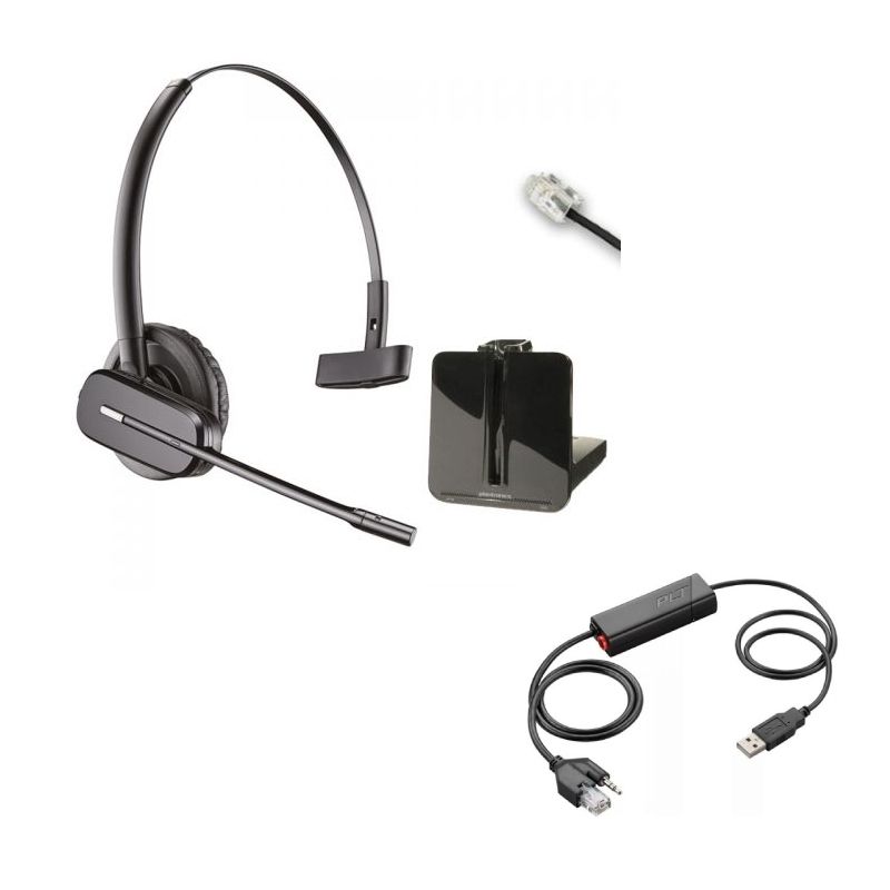 Plantronics CS540 con descolgador Mitel - Auricular inalámbrico Plantronics