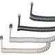Lote de 10 cordones de auricular - Negro