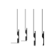 Neomounts AV2-500BL Kit de vídeobar universal