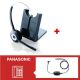 Jabra PRO 920 + Descolgador electrónico para teléfonos Panasonic