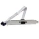 Piastra slot 16 (40 cm) da seriale maschio 9 pin a header scheda madre 10 pin