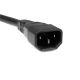 Cable 3m Adaptador Splitter Divisor de Corriente para Ordenador PC C14 IEC320 a 2x C13