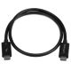 Cable de 0,5m Thunderbolt 3 USB-C (40Gbps) - Compatible con Thunderbolt y USB
