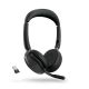 Jabra Evolve2 65 Flex UC Stereo Link 380 USB-A con soporte de carga