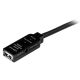 Cable de Extensión Alargador de 20m Cables USB 2.0 Alta Velocidad Activo Amplificado - Macho a Hembra USB A - Negro