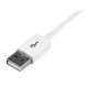 Cable de 3m de Extensión Alargador Cables USB 2.0 - Macho a Hembra USB A - Extensor - Blanco