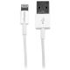 Cavo Connettore Lightning 8-pin Apple a USB di tipo Slim per iPhone / iPod / iPad da 1m - Bianco