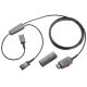 Cable Y doble escucha Plantronics