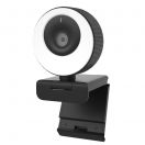Cleyver Webcam HD con aro de luz