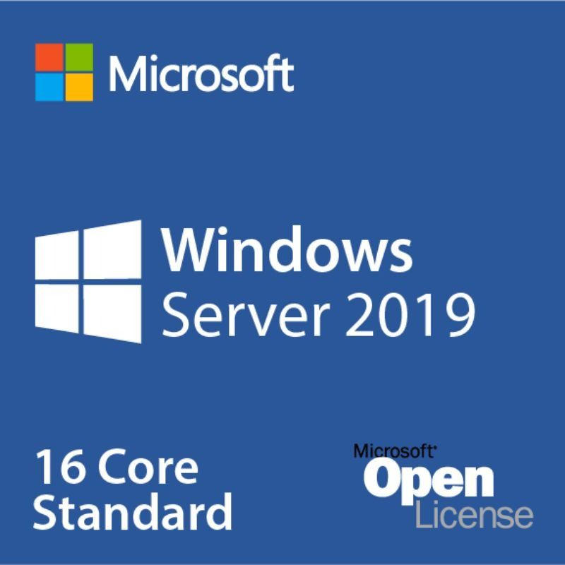 Microsoft Windows Server 2019 Standard 16 Core Licencia Digital Reacondicionada
