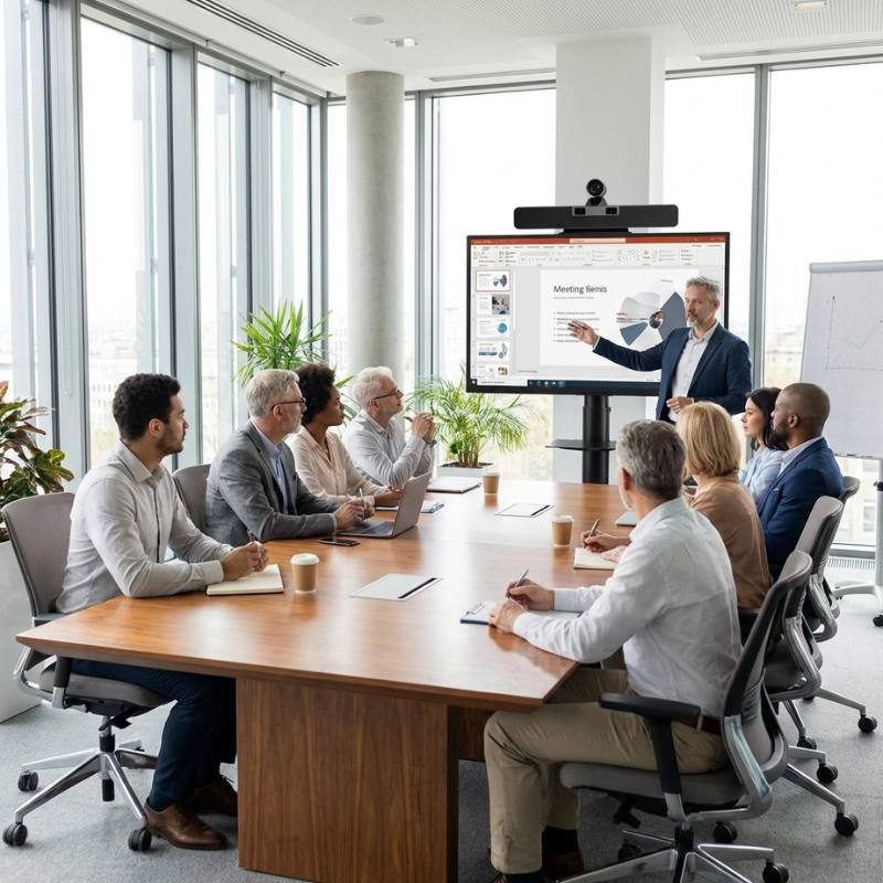Pack de videoconferencia BYOD Cleyver para salas de tamaño medio